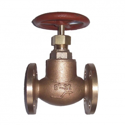 JIS Marine Valve 5K 10K 16K Flange Bronze Brass Globe Valve photo-5