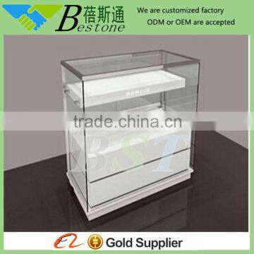 Modern watch showcase designs store counter for decorations