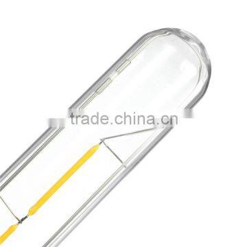 LED Filament Long Tube Bulb T30 - 6W White E26 E27 Medium Base to Replace 60-70W Tungsten Tube Incandescent Bulbs