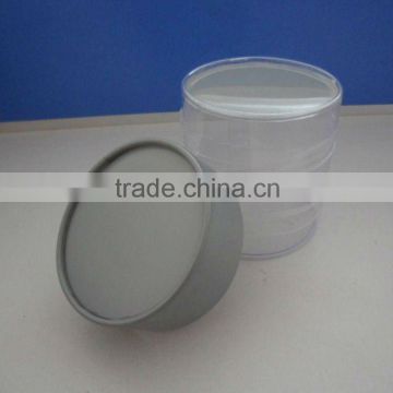 transparent PVC PET Plastic Round Box Packaging