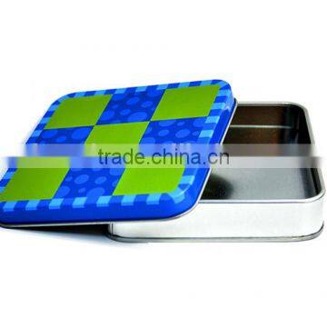 square gift tin boxes,square soap tin packaging, tobacco tin