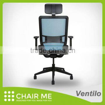Newest Design Seat Slide and Adjustable Armrest and 3D Headrest Office Mesh Chair photo-5
