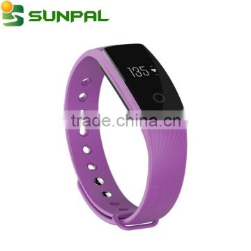 2016 longtime standby smart wristband pedometer fitness tracker heart rate monitor smart band ID107HR