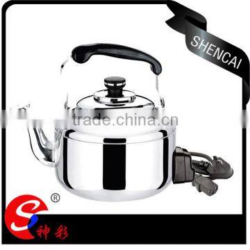 Shencai Factory Price Hot Sell Multi-function Stainless Steel Electric Kettle