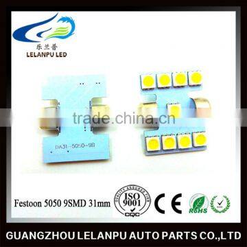 Factory Outlet LED Festoon 5050 9SMD 31mm Car Lighting Auto Interior Lights photo-2