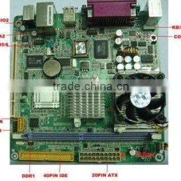 Industrial Mini ATX Motherboard for POS machines, lottery machines, touch one computer, VOD set-top boxes, car computer