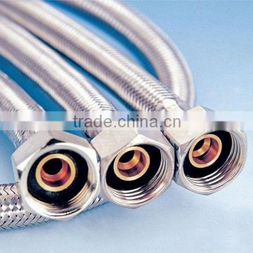 304 stainless steel wire braided water boiler connection hose