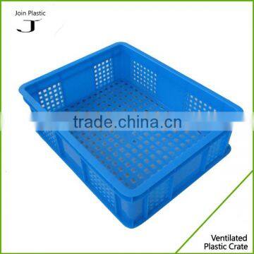 Vented fruit and vegetable use plastic crate