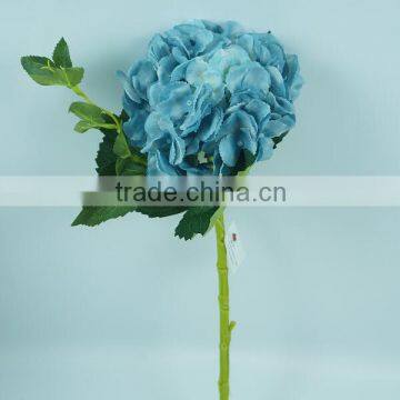 Factory directly selling decorative fake flowers artificial blue hydrangea