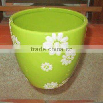 ceramic flower pot