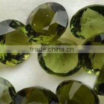 Round Shaped Moldavite Gemstones photo-3
