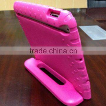 Rose Red Portable EVA Foam Shockproof Cute Soft carrying case for iPad mini special for children gift