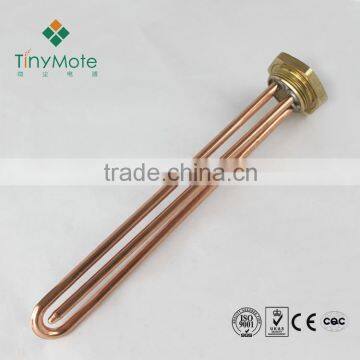 customized solar water heating element