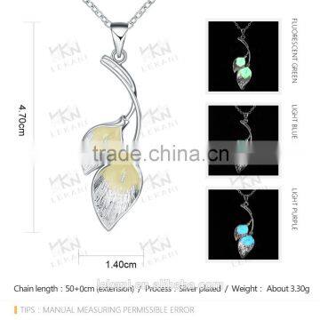 meaningful necklace moon stone pendant with long chain for lovers