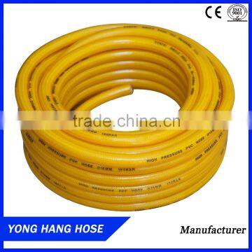 Braided Yellow High Pressure Pvc Hose Pipe For Vitenam Market