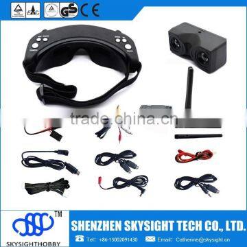 boscam fpv goggles/ SKY02 skyzone 5.8GHz AIO Diversity 3D FPV goggles receiver