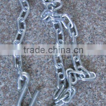 Made in China Trailer Safety Chain With S Hook