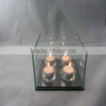 house shaped candle holder for reflective candle holder manufacturer