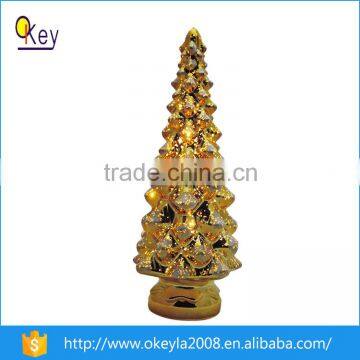 2016 Best Price Gold LED Christmas Tree Ornaments For New Business Items