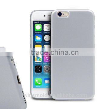 Super thin solid sliver phone case for iphone 6s can supply free samples phone case                        
                                                Quality Choice