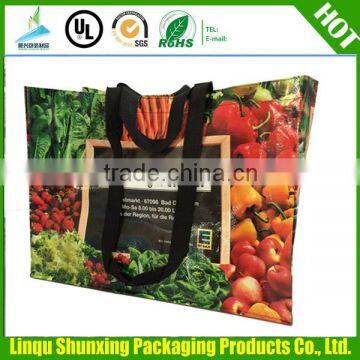 free samples christmas pp woven shopping bag from china