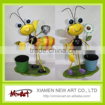 metal bee garden decoration bee product