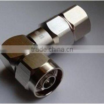 NMA-1/2''L, N male right angle Connector for 1/2" Flexible RF Cable Field Assembly type - ISO ROHS certified