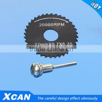 22mm HSS mini Circular Saw Blade for Rotary Tools such as Dremel