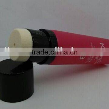 2015 Hot Sale 100ml Cosmetic Empty Tubes With Sponge Applicator photo-2