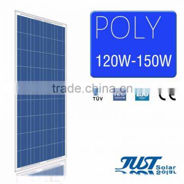 solar panel wholesale 120-150w polycrystalline solar panels for home