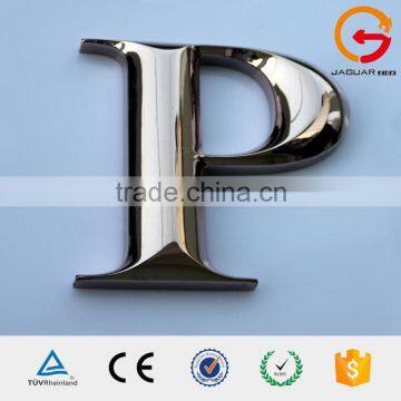 factory direct metal effect 3d plastic mirror acrylic letters