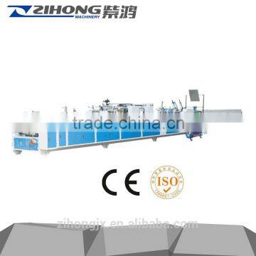 ZH-1050AC full-auto simple paper box resonable price gluing folding machine