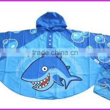 top quality kid rain poncho