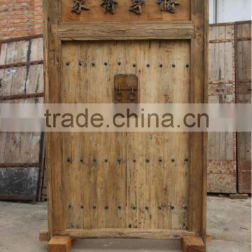 Made in China cheap price antique wooden door for home