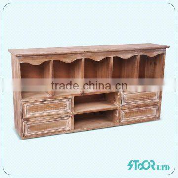 Decorative Living Room Frame Wooden Wall Cabinet use Bookcase