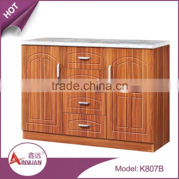 Chinese simple custom short kitchen cabinet mdf wooden kitchen cupboard on sale