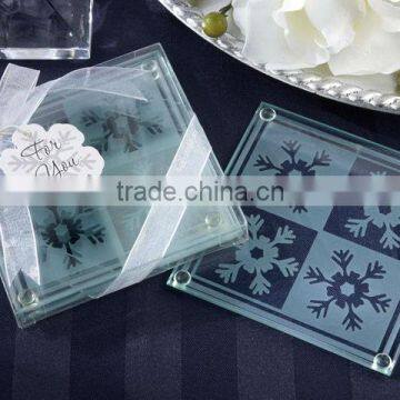 Popular Wedding Glass Coaster