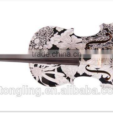 Music Instrument Wood Violin With Case TL-1310 photo-5