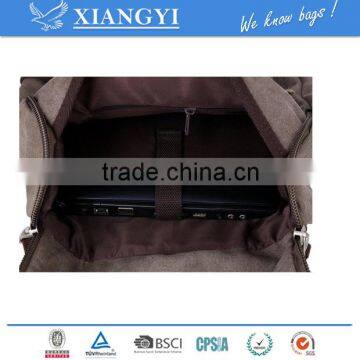 Vintage Canvas Backpack School Bag Travel Outdoor Bag Laptop Backpack Computer Backpack New Design in 2016 photo-3