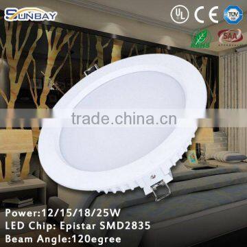 2015 discounted price 15w dimmable COB led downlight 18w mini led downlight