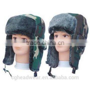 China manufacture wholesale fur hat/ russian style fur hat/ rabbit fur hat