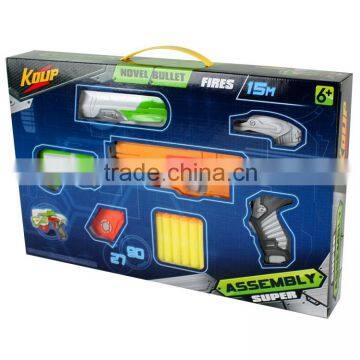 Novel Assembly Diy Toys Soft Foam Bullets Nerf Gun photo-5