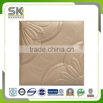 Leather 3D-Wandplatte decoration wall panel decor walls and ceiling decorative producted by leather instead of wall