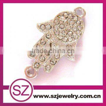 G26 new style rhinestone crystal hand hamsa