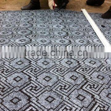 Jacquard style home theater carpet hotel style carpet