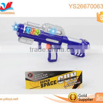 Sound and light flash gun toys new model arrived, B/O gun for boy