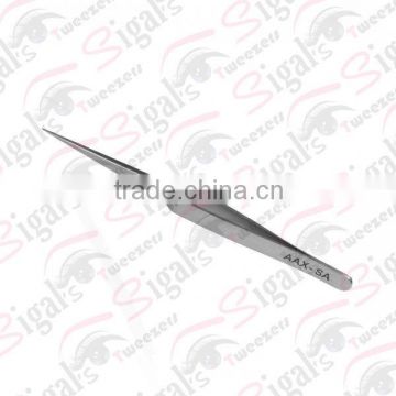 Professional Quality Eyelash Extension Tweezers / Anti Static Non Magnetic