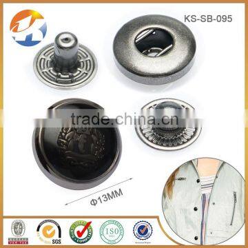 13 mm Leather Jacket Spring Snap Buttons