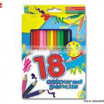 18pcs pack 7inch colored pencil color pencil