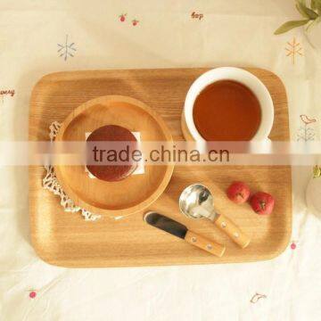 Eco-Friendly Natural Wooden Serving Tray